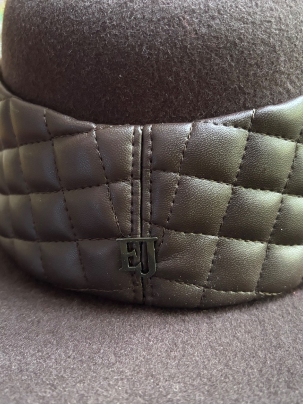 Eric Javits Quilty Fedora Hat, NWT - Picture 2 of 9